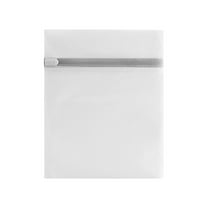 YiBai Fine Mesh Laundry Bag Machine Washable Anti-deformation Underwear Wash Bag, Gray(L)