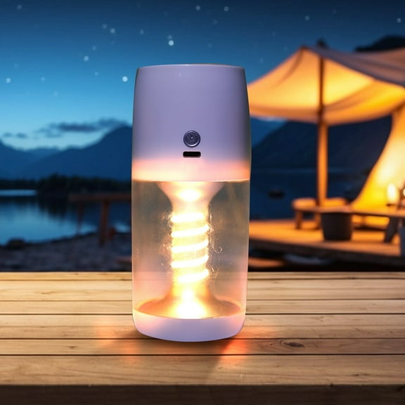 YiBai Flexible Filament Outdoor Camping Flashlight Light Adjustment USB Charging Lighting Handheld Light,White