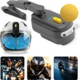 thumbnail image 1 of YiBai Helmet Wiper Motorcycle Helmet Wiper Motorcycle Full Face Helmet Wiper 800mAh 20ml,Grey,for Father Dad, 1 of 8