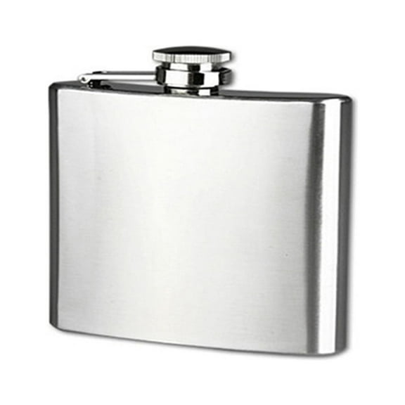 YiBai Hip Flask, Whiskey Flask for Men, 5oz Stainless Steel Pocket Hip Flask Whiskey Liquor Screw Cap(Silver,5oz)