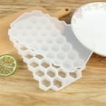 thumbnail image 1 of YiBai Honeycomb Shape Ice Maker Ice Tray Ice Storage Containers, White, 1 of 3