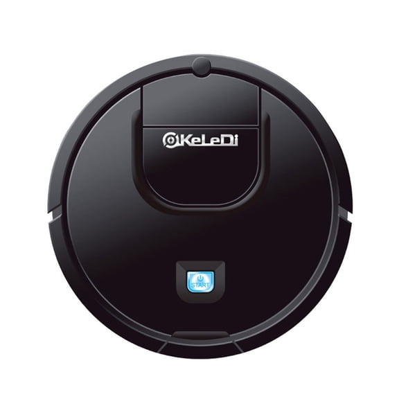 YiBai Mini Intelligent Sweeping Robot Suction Sweeping One Cleaning Machine,for Men Dad,Black