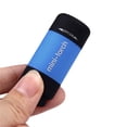thumbnail image 1 of YiBai Mini-Torch 0.3W 25Lum USB Rechargeable LED Torch Lamp Flashlight Keychain,Blue, 1 of 3