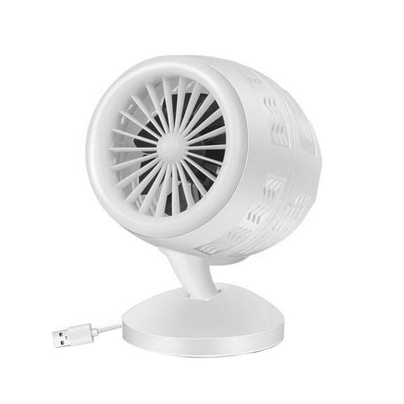 YiBai New Portable USB Dual-Blade Turbo Fan Mini Circulation Fan, B #N.347