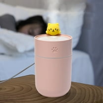 YiBai Pink Humidifiers for Bedroom, Cute Mini Humidifier- Mini Cool Mist Humidifier For Kids Bedroom, Small Humidifier For Desk & Plants & Office With USB,Quiet #.1136