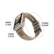 YiBai Smart Watch, 50M, Rugged Military Bluetooth Call Fitness Tracker, 2.01in Large HD Display,Gold,for Father Dad