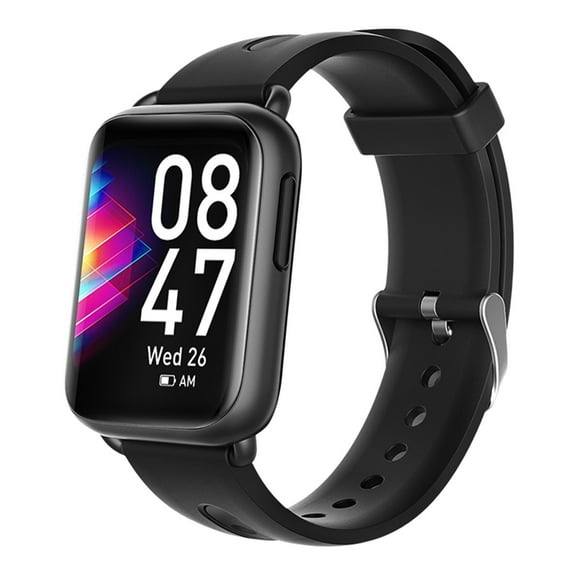 YiBai Smart Watch Support Bluetooth Sport Temperature Fitness Wristband,Black,for Father Dad
