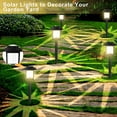 thumbnail image 1 of YiBai Solar Lights Outdoor, 2 Pack Solar Lights Outdoor Water Resitant LED Lighting Solar Powered Outdoor Lights Solar Garden Lights For Patio Yard(Yellow) #.185, 1 of 8