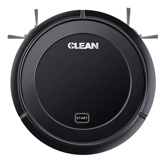 YiBai Sweeping Robot, Household Intelligent Sweeping And Suction Trailer, Three In One Cleaning Machine, Charging Vacuum Cleaner, Small Household Appliances,for Men Dad,Black