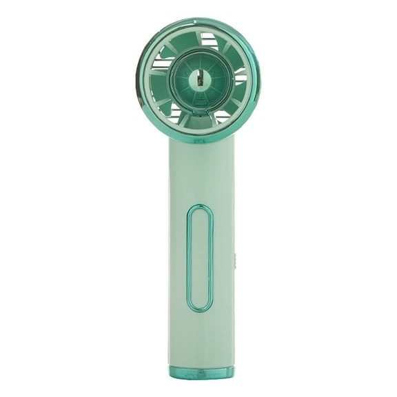 YiBai Turbo Handheld Fan Usb Charging Outdoor Portable Handheld Fan Desktop Bladeless Fan, Mint Green #N.2912