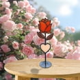 thumbnail image 1 of YiBai Valentine's Day Love Rose Decoration Home Decoration Garden Decoration Iron Metal Insert, C, 1 of 6