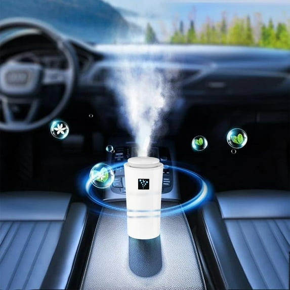 YiBai White Humidifiers for Bedroom, USB Humidifier Desktop Humidifier With LED Colorful Lights For Office Car Bedroom And Living Room #.1835