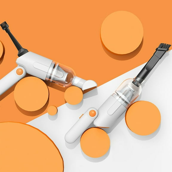 YiBai Wireless Vacuum Cleaner With High Suction Power, Handheld Strong Suction And Blowing Machine, Home And Car 2, Amall Mini Foldable,for Men Dad,White