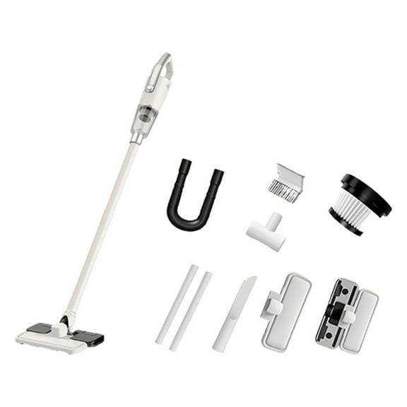 YiBai Wireless Vacuum Cleaner With High Suction Power Handheld Suction And Towing Integrated Car Home Remover Car Mounted Strong Suction With Water Tank,White