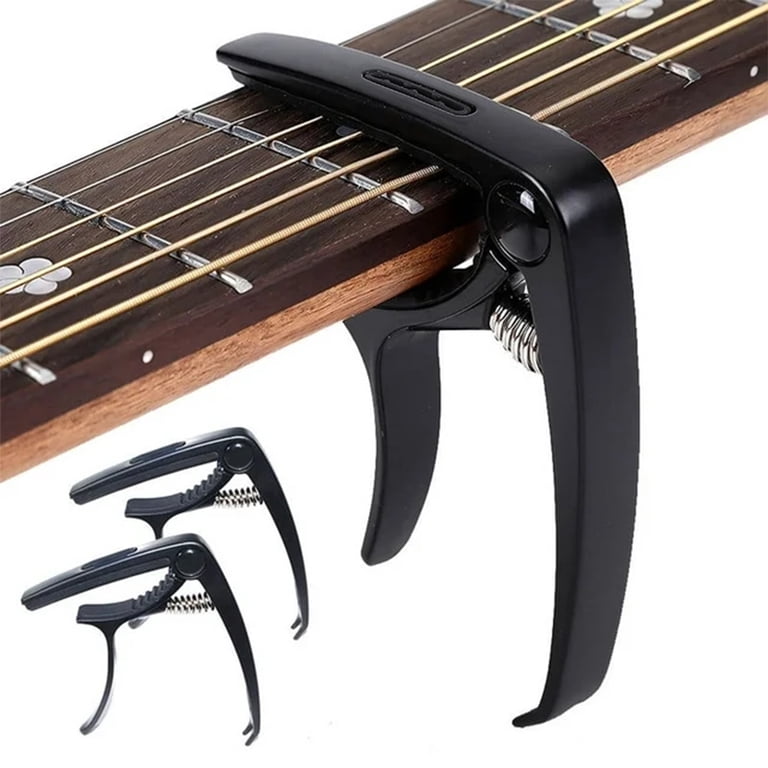 Capo Guitare Personnalisé Avec Picks - Modèle Unique Sculpté Pour Guitares Acoustiques Et Électriques