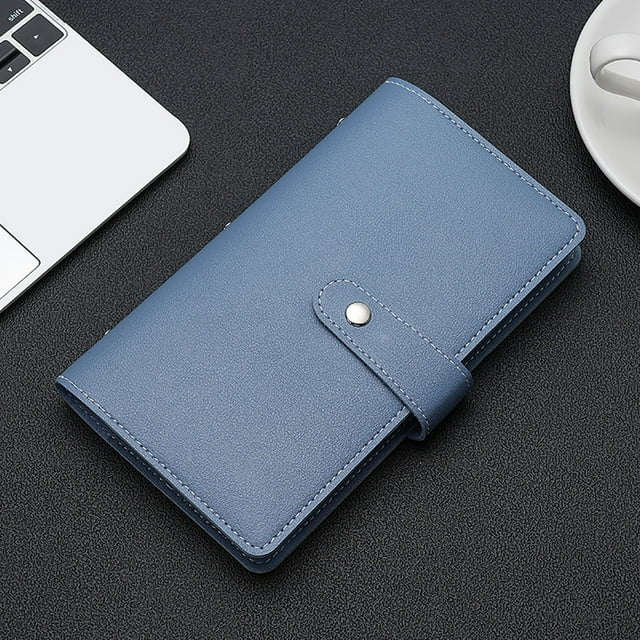 YiFudd Card Bag Large Capacity Multicard Slot Men's Long Card Bag