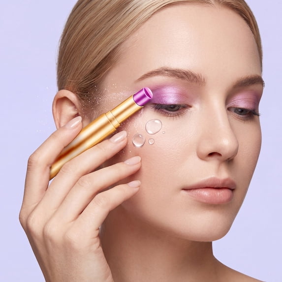 YiFudd Eyeshadow Stick Purple-Pink, Creamy Long-Lasting Blendable Eye Pencil with Vitamin E, Buildable Day & Night Wear, 1 Stick / 20g