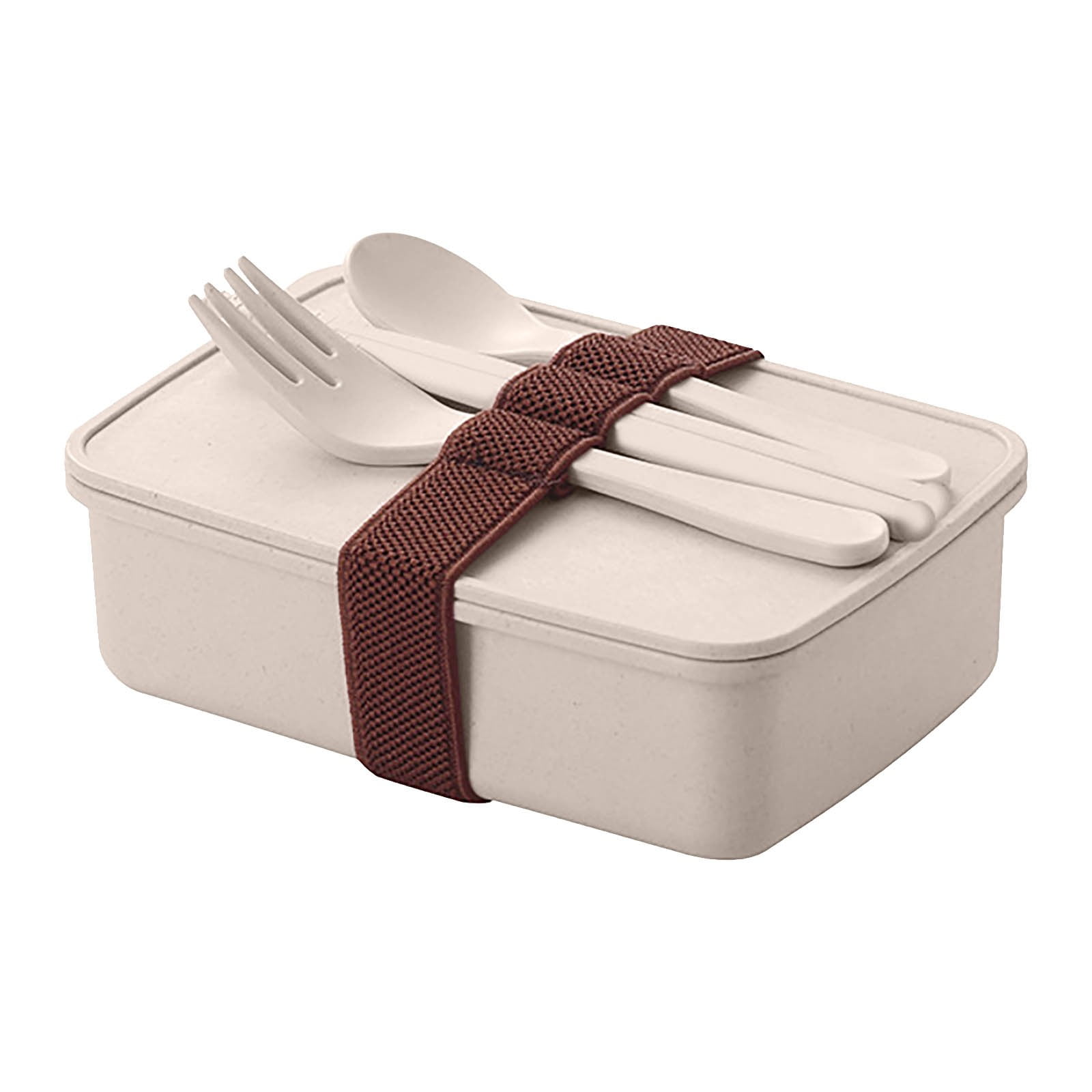 YiFudd Fiber Student Lunch Box Microwave Safe Plastic Preservation Box