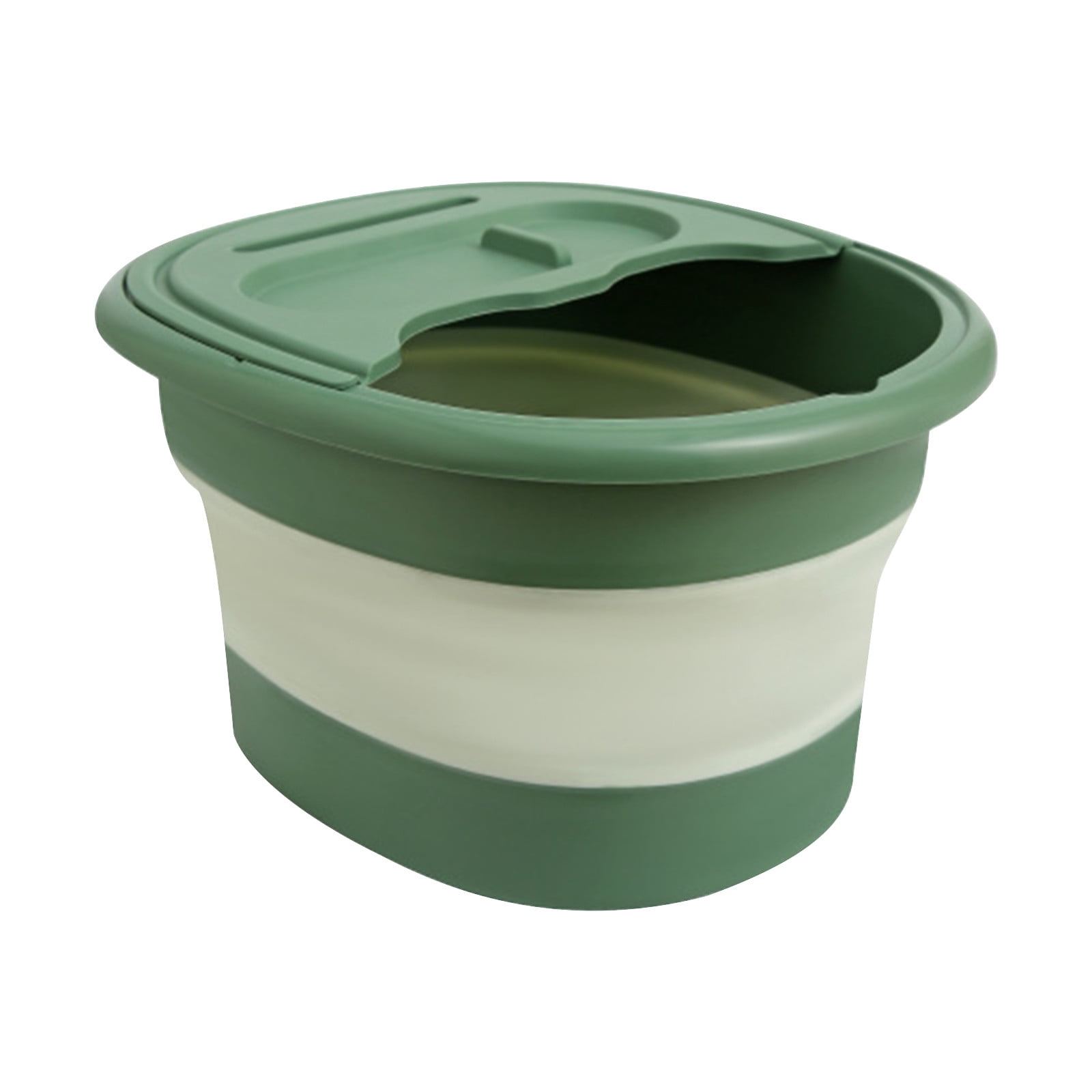 YiFudd Folding Foot Bath Bucket Over Calf Wash Foot Basin Home Foot