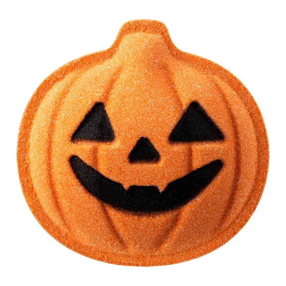 YiFudd Halloween Bath Bombs – Pumpkin-Headed Fizzy Bath Ball with Soothing Scents for a Spooky Soak