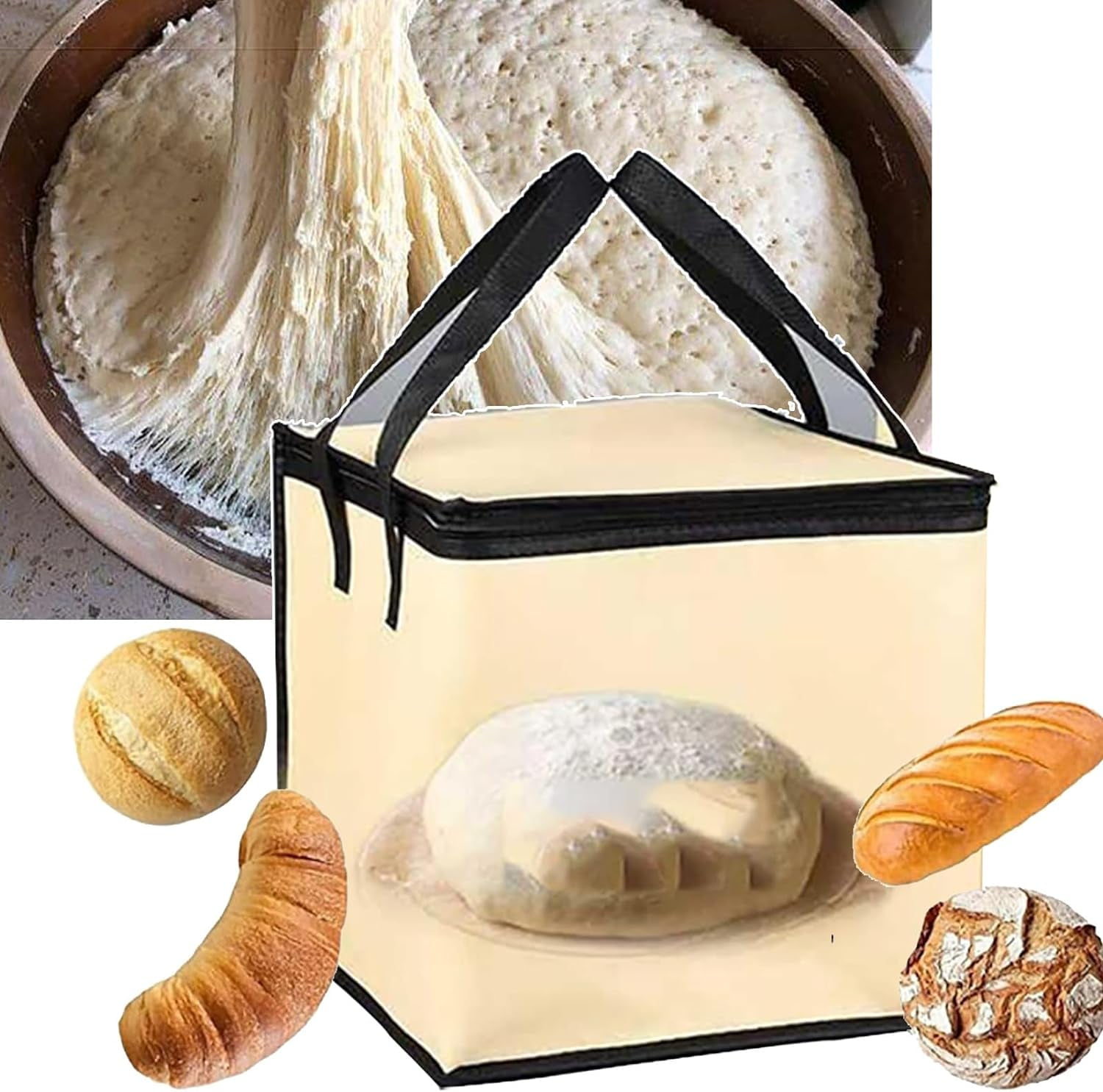 YiFudd Heated Dough Proofer Dough Proofing Box Temperature Control