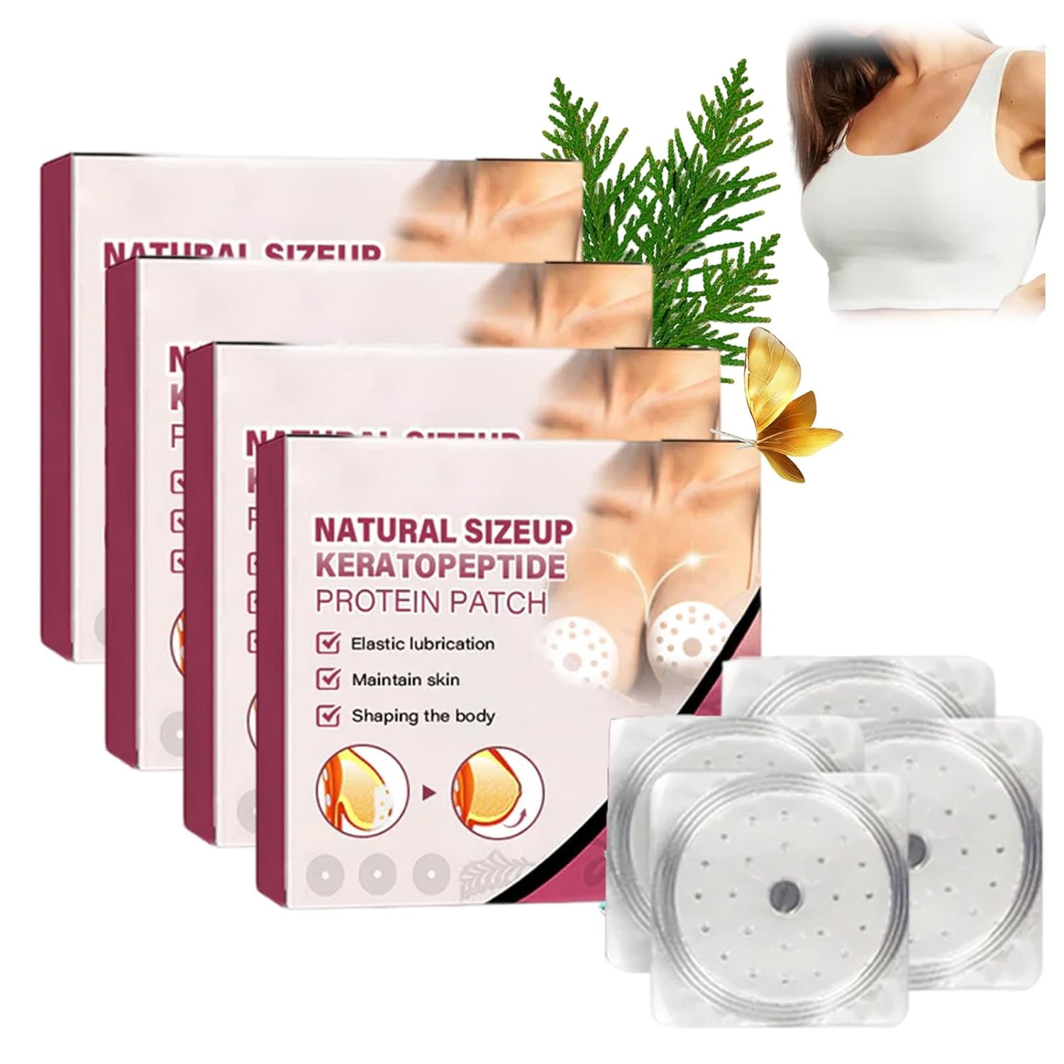 BLEDD CurvaLux Enhancement Herbal Patch Breast Enhancement Patch