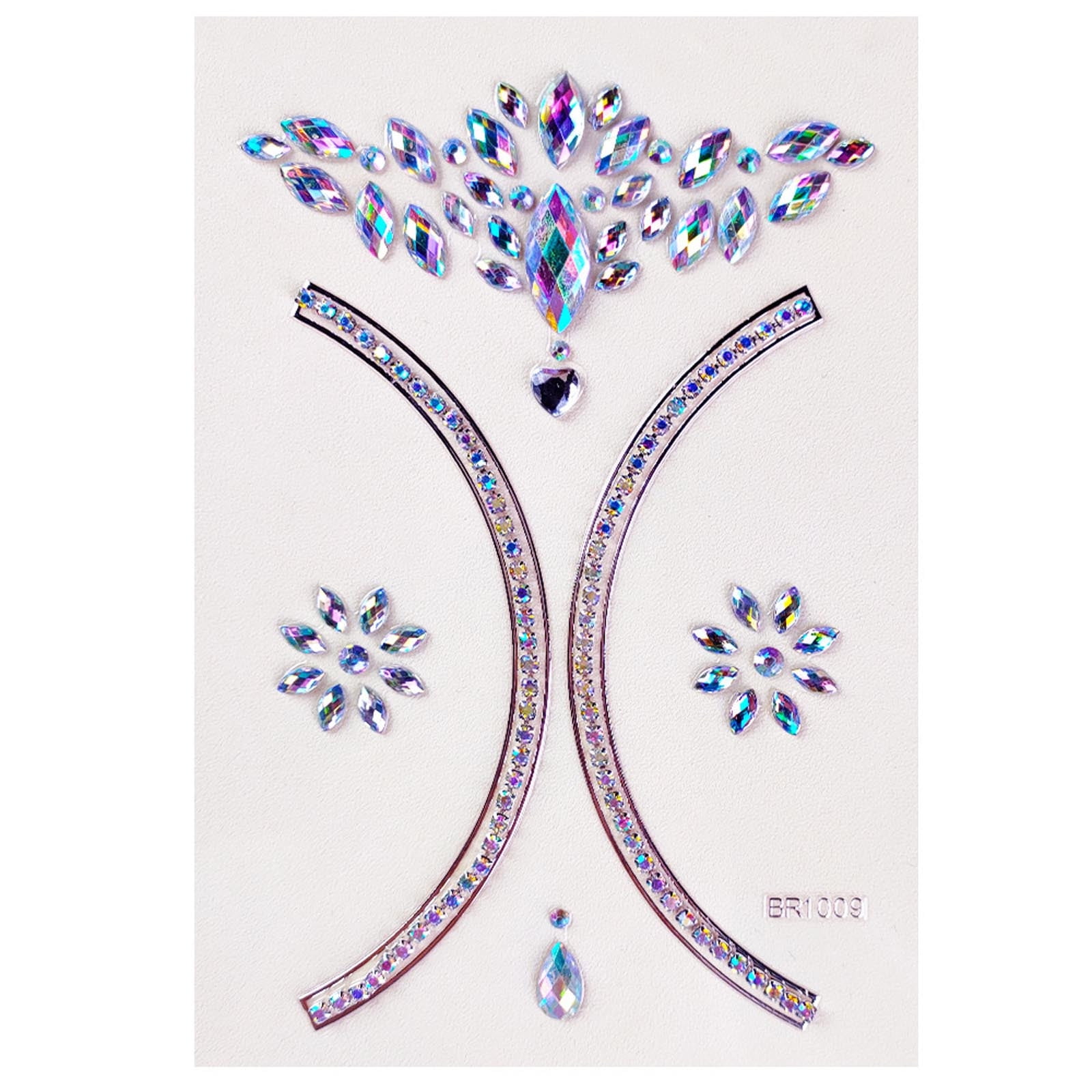 YiFudd Long Lasting Temporary Tattoos, Chest Drill Stickers Body Tattoos Stickers Resin Acrylic