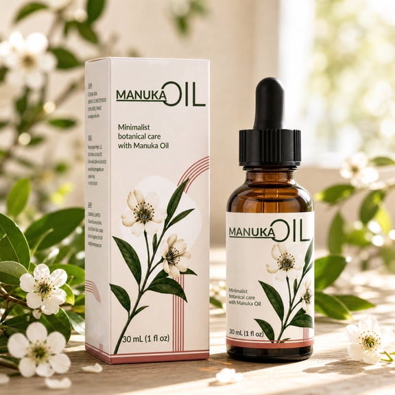 YiFudd Manuka Oil 30ml, Natural Soothing Repairing Moisturizing Oil for Face Body & Scalp, Multi-Purpose Skin Care, 1.01 fl oz