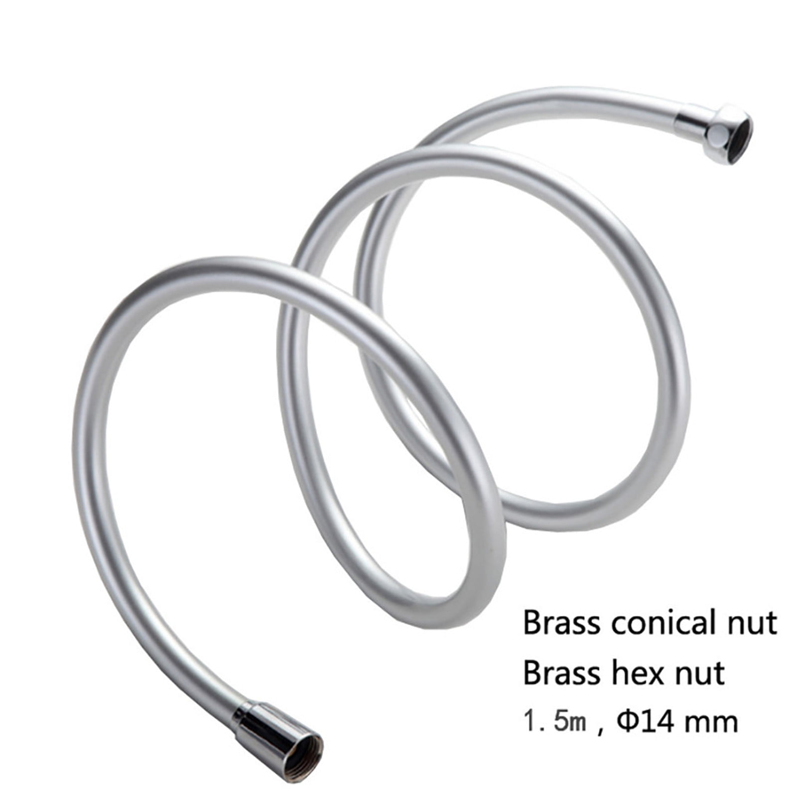 YiFudd Shower Hose 1.5 M Extra Long Handheld Shower Hose For Bathroom ...
