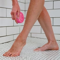 YiFudd Silicone Anti Cellulite Massager Brush - Body Shower Scrubber, Exfoliating Brush, Skin Smoothing Tightening, Improve Circulation, Silicone Brush for Belly Legs Scalp Muscles