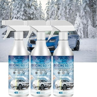 2PCS Auto Windshield Deicing Spray,Automotive Glass Deicing Agent Snow  Melting Spray,Fast Ice Melting Spray for All Type Car,Multi-Purpose Melters