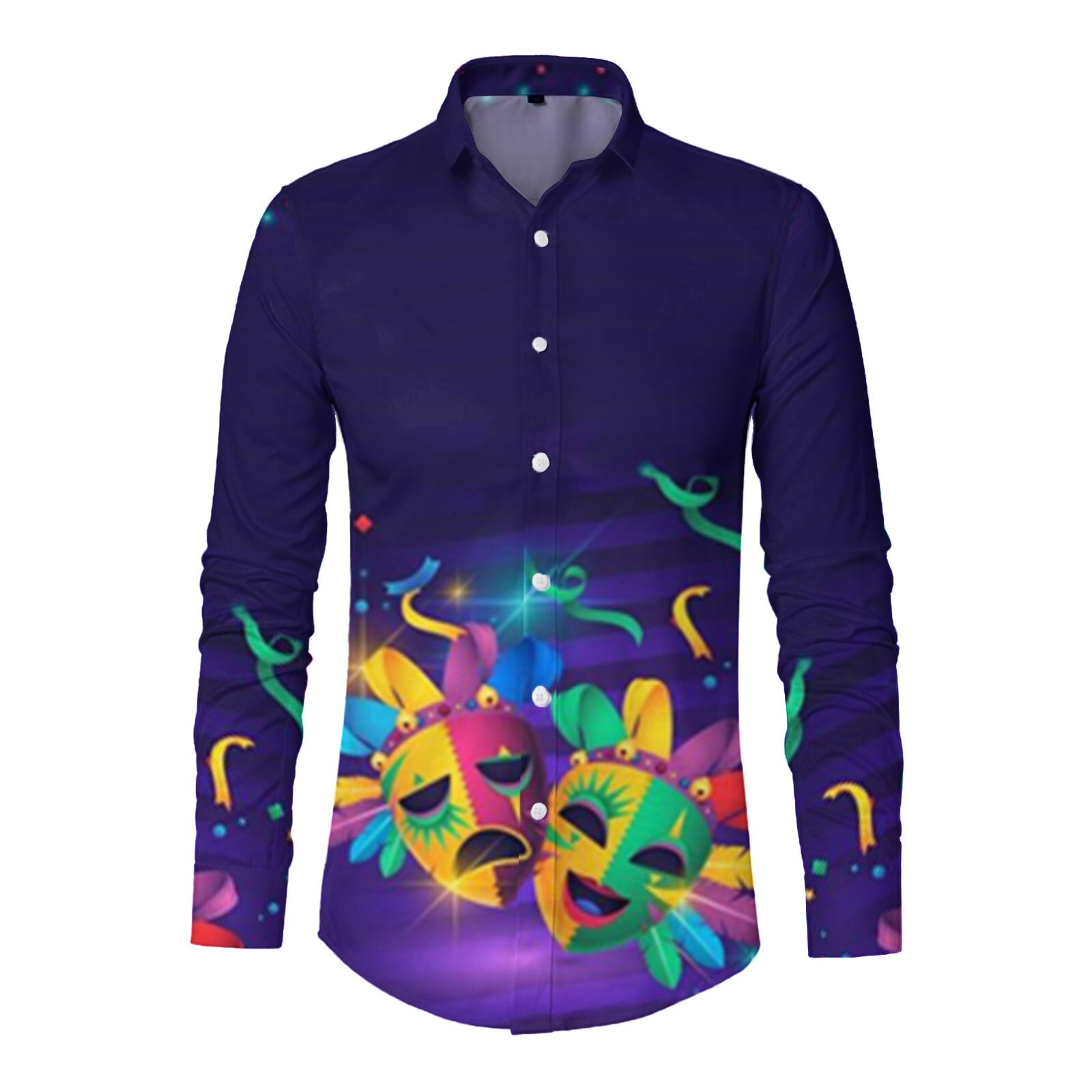 YiHWEI Men T Shirts Cotton White Mens Digital 3D Printed T Shirt Short