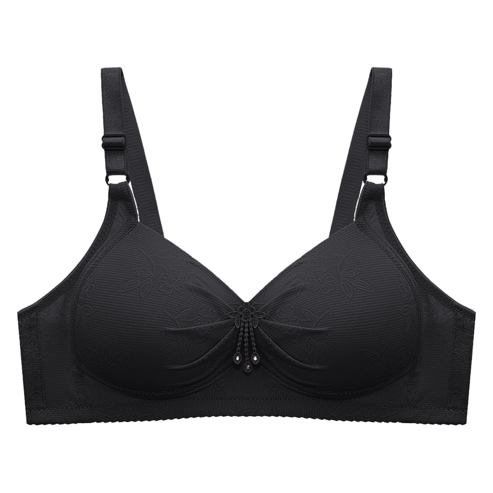 YiHWEI Molded Cup Sports Bra Longline Women's Seamless Sling Thread ...