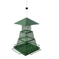 thumbnail image 1 of YiJuHui 1 Pcs Hanging Bird Feeder for Outdoors,Large Hopper Squirrel Proof Birdfeeder for Cedar,Cardinal,Blue Jay and Wild Birds,Easy to Feel Birdhouse & Bird Seed Feeder & Gazebo for Outside,Tree, 1 of 9