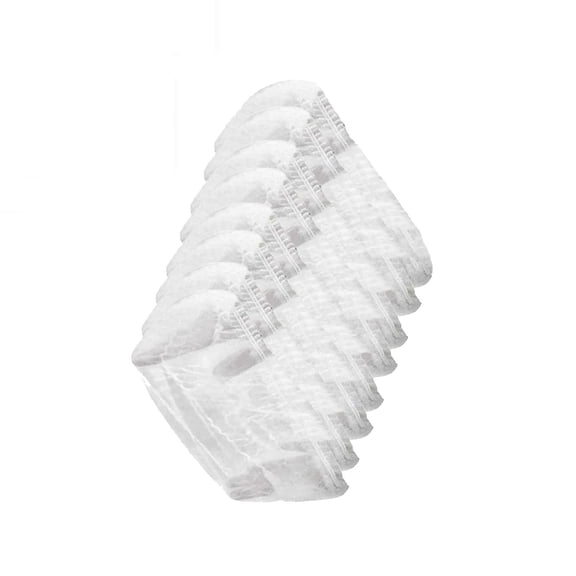 YiJuHui 100pcs Disposable Broom Covers - Static Dust Hair Catcher, Multi-Purpose Elastic Cleaning Covers for Floors, Pet Hair, Lint, Non-Woven Reusable Sheets for Home, Kitchen, Office