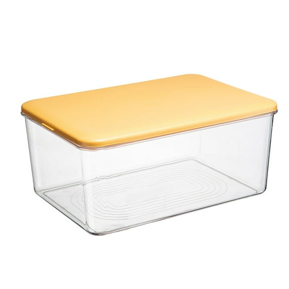 YiJuHui 1pcs Airtight Food Storage Containers Set, Leak Proof Kitchen Organization, BPA Free Plastic Meal Prep Containers with Lids, Stackable Fridge & Freezer Safe L