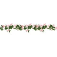 thumbnail image 1 of YiJuHui 1pcs Artificial Silk Rose Vine Garland, Lifelike Hanging Flowers for Wedding Arch Party Wall Garden Decor, Waterproof Indoor Outdoor Decoration, 1 of 6