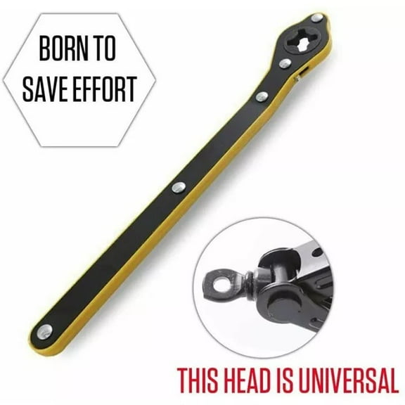 YiJuHui 1pcs Auto Power Wrench Ratchet Tool - Effortless Tire Removal, Portable Car Mounted Scissor Lift for Emergency Roadside Repair & Vehicle Maintenance