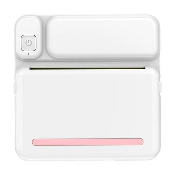YiJuHui 1pcs Bluetooth Mini Thermal Printer Portable Wireless Sticker Note Maker for Home Office Organization