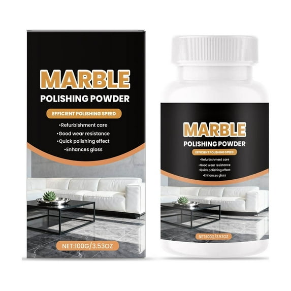 YiJuHui 1pcs Cerium Oxide Polish Powder for Kitchen & Bathroom Surfaces - Stain Removal & Shine Restoration, Safe for Delicate Surfaces, Long-Lasting Clean & Protection