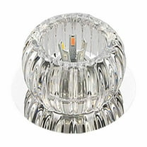 YiJuHui 1pcs Crystal Ceiling Light Modern LED Chandelier for Bedroom Living Room, Glass Pendant Lamp for Corridor Balcony Porch Entrance, Elegant Home Decor Lighting Fixture