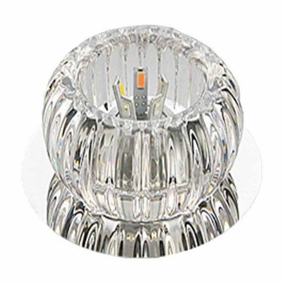 YiJuHui 1pcs Crystal Ceiling Light Modern LED Chandelier for Bedroom Living Room, Glass Pendant Lamp for Corridor Balcony Porch Entrance, Elegant Home Decor Lighting Fixture