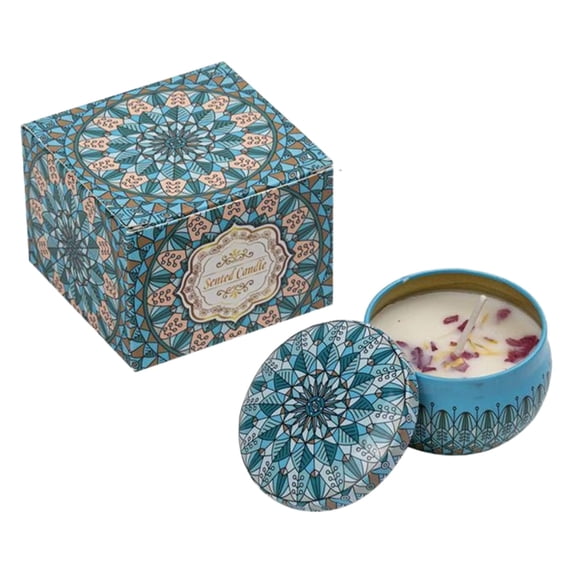 YiJuHui 1pcs Long Burning Aromatherapy Candles for Relaxation, Handmade Scented Candle Gift for Women, Stress Relief Home Decor, Holiday Present for Friends