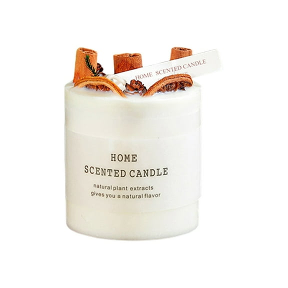 YiJuHui 1pcs Long-lasting Floral Aromatherapy Candle with Dried Flowers, Natural Wax Scented Candle for Home Decor, Relaxing Fragrance for Bedroom, Living Room, Yoga and Meditation Spaces