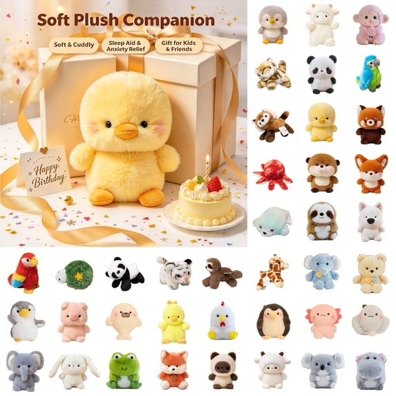 YiJuHui 1pcs Magnetic Shoulder Plush Toy - Adorable Stuffed Animal Doll with Hands-Free Design, Soft & Cuddly Companion for Travel, Gifts