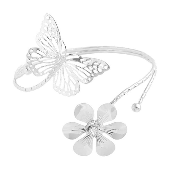 YiJuHui 1pcs Metal Butterfly Curtain Tie Back Holder, Elegant Floral Design for Window Treatment, Decorative Drapery Hook with Hollow Craftsmanship, Vintage Home Decor Accessories