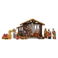 thumbnail image 1 of YiJuHui 1pcs Nativity Set Resin Holy Scene Hand Painted Ornament, Religious Christmas Decor for Home Tabletop Mantel Display, 1 of 9