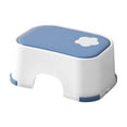 thumbnail image 1 of YiJuHui 1pcs Non-Slip Kids Step Stool with Textured Grip, Heavy-Duty Bathroom Stool for Brushing Teeth & Handwashing, Stable Plastic Step Stool, Anti-Slip Design for Sink & Toilet Access, 1 of 6