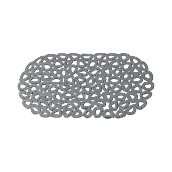 YiJuHui 1pcs Non-Slip Shower Mat with Suction Cups, Quick-Drain Bathtub Mat for Bathroom Safety, Anti-Skid Tub Floor Pad for Wet Surfaces 34*64CM