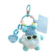 thumbnail image 1 of YiJuHui 1pcs Plush Animal Keychain Toy - Cute Stuffed Keyring Accessory with Soft Fabric & Embroidery Eyes for Bag Charm, Purse Decor, Backpack Ornament 8*10*8cm, 1 of 7